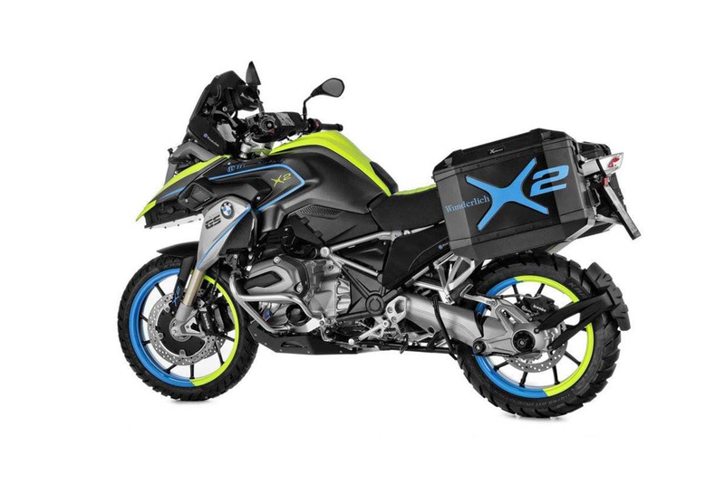 Illustration for article titled This Company Will Build You A Kickass Hybrid Two-Wheel Drive BMW Adventure Bike